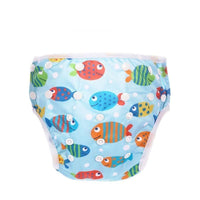 Baby Reusable Swimming Diapers Cartoon Swimwear Children Adjustable Summer Nappy Pants Diaper for Babies - BIG FRENCHIES