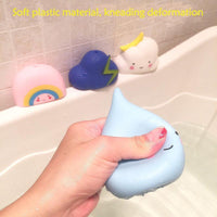 Modern Bathroom Baby Bath Toys Bathroom Play Water Spraying Tool Clouds Shower Floating Toys For Kids - BIG FRENCHIES