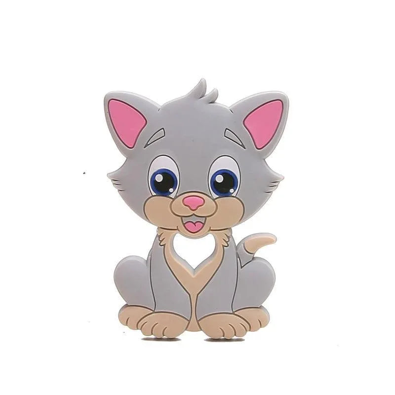 Silicone Baby Teether Toddler Toy, Stroller Accessories For Pacifier Chain Owl Food Grade Toys Baby Teether - BIG FRENCHIES