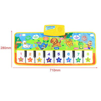Baby English Musical Piano Music Carpet Baby Kids Play Mat Carpet Educational Electronic Baby Toys For Kids - BIG FRENCHIES