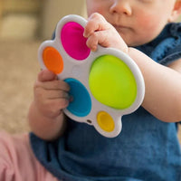 Baby Board Exercise Toys Rattle Puzzle Toys Colorful Intelligence Development Board Early Educational Board Toys For Baby Kids (Colorful) - BIG FRENCHIES