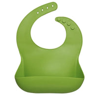 Silicon Breastplate Baby Bib Waterproof Solid Infant Bandana Bibs Newborn Feeding Burp Cloth Bib For Kids - BIG FRENCHIES