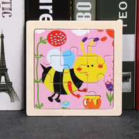 Wood Puzzles Children Adults Vehicle Puzzles Wooden Toys Learning Education Environmental Assemble Toy Educational Games For Baby and Kids - BIG FRENCHIES