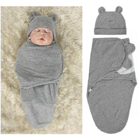Muslin Swaddle Newborn Organic Cotton Blanket Extract Envelope Baby Sleeping Things Bedding for Boys Girls with a Hat Blanket Bag - BIG FRENCHIES