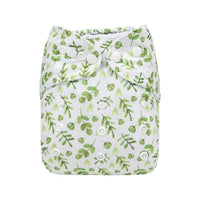 Baby One Size Fits All Reusable Baby Cloth Diaper with Microfiber Insert Diaper For Baby Boys and Baby Girls In Modern New Printed Design - BIG FRENCHIES