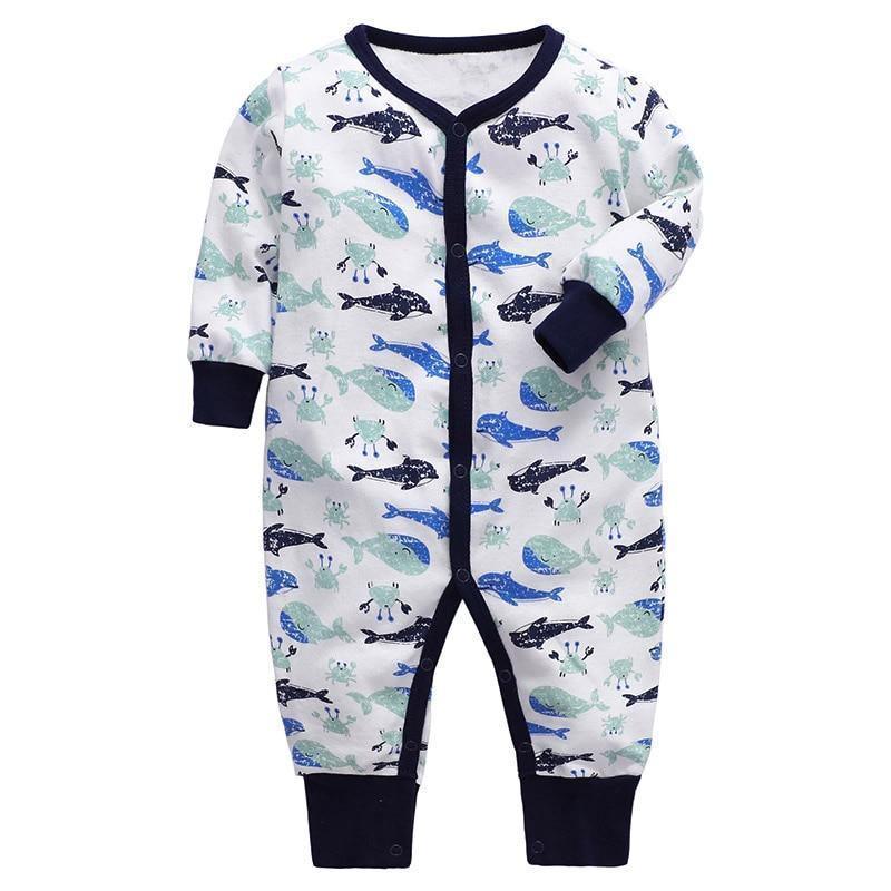 Baby Clothing Newborn Infant Jumpsuit Months Sleeper Pajama 100% Cotton Baby Clothes For Baby Kids - BIG FRENCHIES