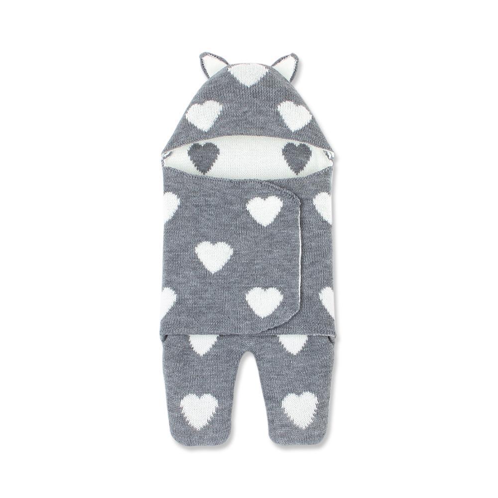 Baby Sleeping Bags Envelope Winter Warm Knitted Sleep sacks for Newborn Infant Stroller Bed Swaddle. - BIG FRENCHIES