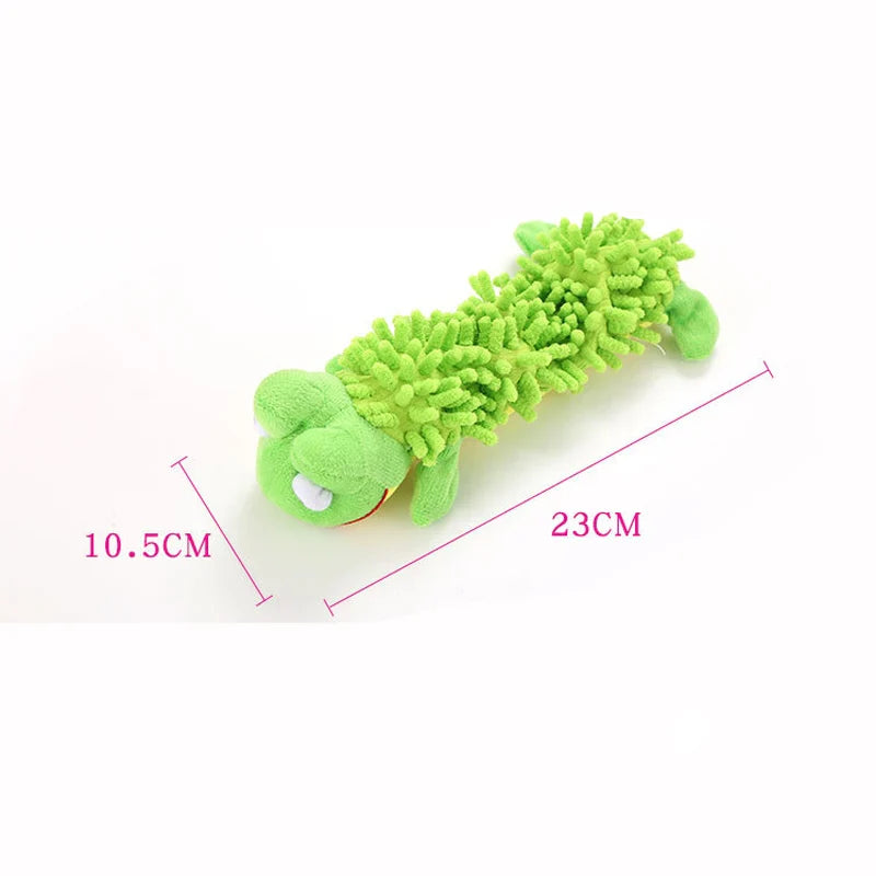 Durable Squeaky Dog Plush Toy – Animal Shape Chew Toy for Small Dogs & Puppies - BIG FRENCHIES