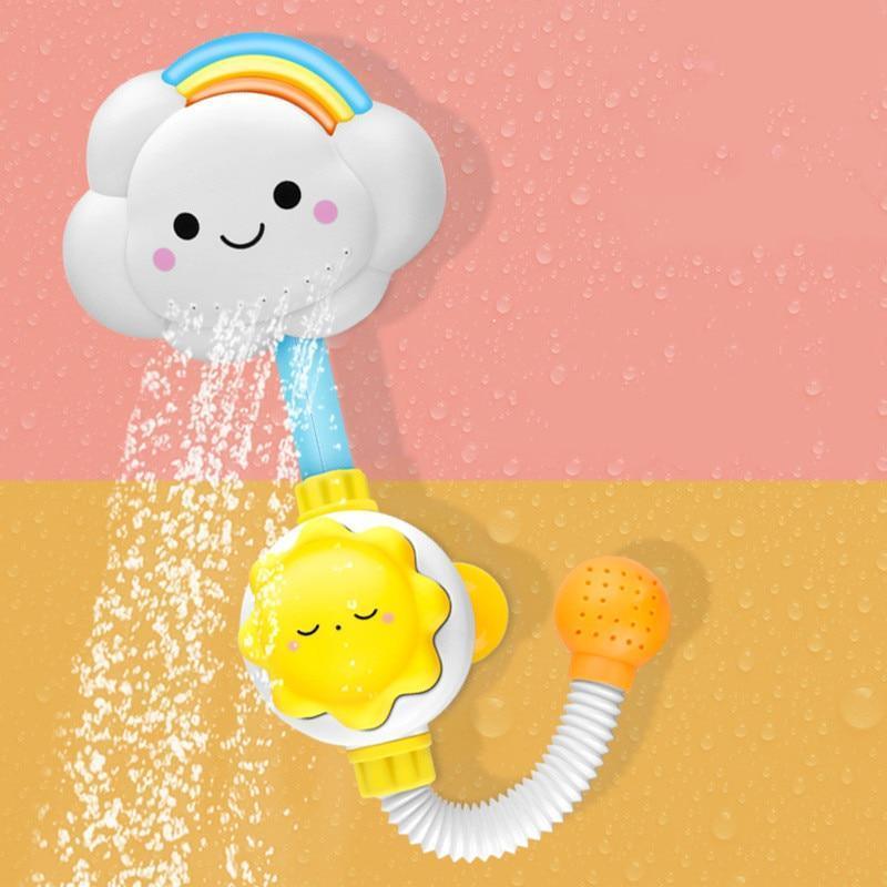 Modern Shower Toy For Kids Baby Water Game Clouds Model Faucet Shower Water Spray Toy For Children Squirting Sprinkler For Kids - BIG FRENCHIES