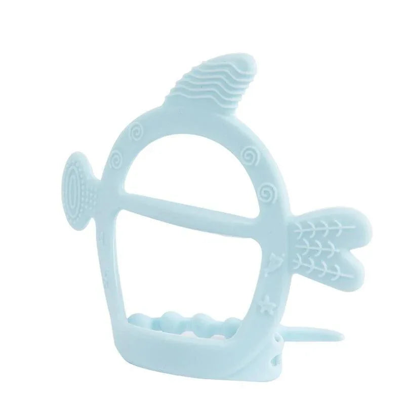 Kids Teething Silicone Baby Nursing Teether Gloves Pacifier Newborn Dental Care Durable Child Sucking Fingers Thumb Teether Toys - BIG FRENCHIES