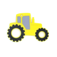 1PC Car Tractor Silicone Baby Teether Rodent Baby Teething Toys Chewable Animal Shape Baby Products Nursing Gift For Baby Kids - BIG FRENCHIES