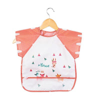 Baby Bibs Cotton Cartoon Children Accessories Short Sleeve Eco Friendly Waterproof Washable Clothing Bib for Kids - BIG FRENCHIES