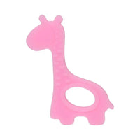 New Cute Giraffe Appease Teether Toy Teething Chew Toddler Silicone Natural Organic Food Perfect For Baby Boys and Girls - BIG FRENCHIES