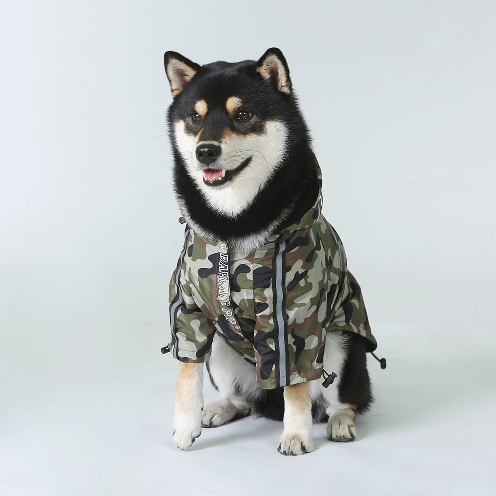 The Dog Face Windproof Waterproof Reflective Pet Cat Dog Jacket - BIG FRENCHIES