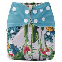 1Pcs Reusable Cloth Diaper Adjustable Baby Nappies Washable Nappy Durable Baby Diaper - BIG FRENCHIES