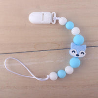 Handmade Animal Pendant Pacifier Clips Chain Nipple Holder for Infant Baby Pacifier - BIG FRENCHIES