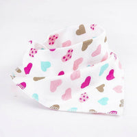 Baby Bibs Waterproof Triangle Cotton Cartoon Child Bibs Dribble Bibs Newborn Slabber Absorbent Cloth For Kids - BIG FRENCHIES