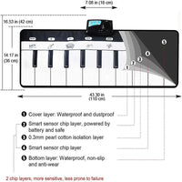 Electronic Musical Mat Carpets Keyboard Baby Piano Play Mat Toy Musical Instrument Music Toys Educational Toys Fro Kids - BIG FRENCHIES