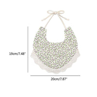 Infant Baby Bib Kid Toddler Dinner Feeding Tassel Double-side Cotton Linen Burp Cloths Saliva Towel For Baby - BIG FRENCHIES