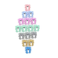 Mini Bear Silicone Beads Baby Dummy Cartoon Pacifier Toy Accessories For Kids And Babies - BIG FRENCHIES