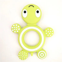 Baby Silicone Teethers Food Cute Turtle Tiny Teething Baby Shower Gifts Cartoon Animals Teether - BIG FRENCHIES