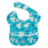 Waterproof Baby Bibs Polyester TPU Feeding Bibs Washable Baby Bibs with Food Catcher For Kids - BIG FRENCHIES
