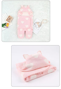 Baby Sleeping Bags Envelope Winter Warm Knitted Sleep sacks for Newborn Infant Stroller Bed Swaddle. - BIG FRENCHIES