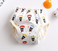 8-layer Pants Baby Diapers Reusable Training Pants Washable Cloth Diapers Waterproof Pants Nappies With Leak-proof Side - BIG FRENCHIES