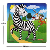 38 Style Cartoon Wooden Puzzle Children Animal/ Vehicle Toy For 2-6 Year Baby Early Educational Toys for Kids - BIG FRENCHIES