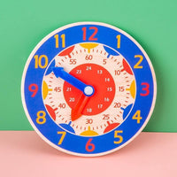 Popular Educational Wooden Clock Toys Hour Minute Second Cognition Colorful Clocks Early Learning Kids Education Toys for Children - BIG FRENCHIES