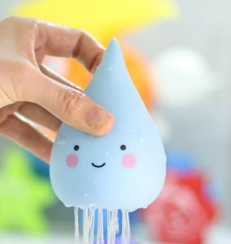 Modern Bathroom Baby Bath Toys Bathroom Play Water Spraying Tool Clouds Shower Floating Toys For Kids - BIG FRENCHIES