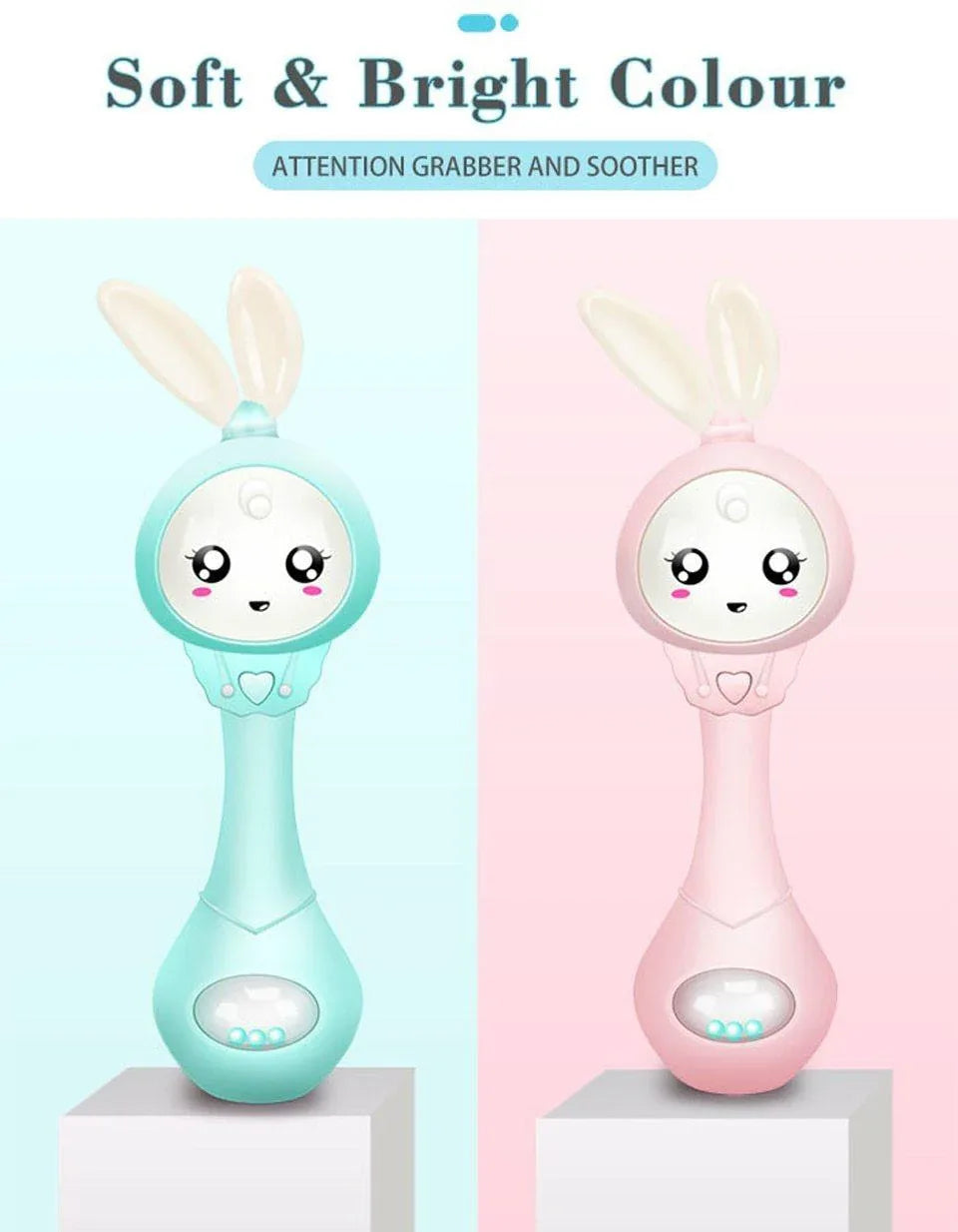 Baby Music Teether Rattle Toy For Child Education Kids Bed Bell Newborn Stroller Infant Baby Toys - BIG FRENCHIES