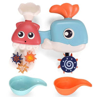 Bath Toys Suction Cup Marble Race Orbits Track Kids Bathroom Bathtub Play Water Toy Shower Games For Kids - BIG FRENCHIES