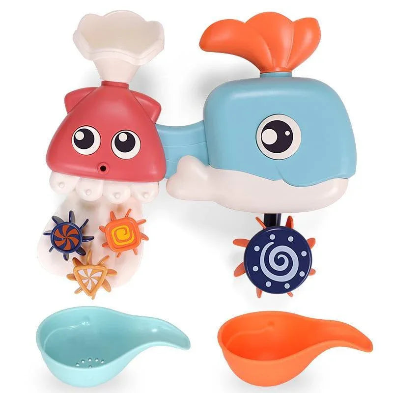 Bath Toys Suction Cup Marble Race Orbits Track Kids Bathroom Bathtub Play Water Toy Shower Games For Kids - BIG FRENCHIES