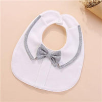 Modern Luxury Baby Bibs For Boys Cotton Newborn Bow Baby Girls Bibs Cute Boys Burp Cloth Infant Saliva Towels - BIG FRENCHIES