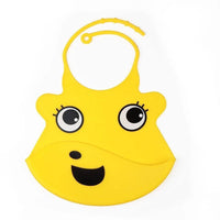 Silicone Baby Bibs waterproof Baby Saliva Towel Animal Adjustable Cloths Bandana Soft Feeding Cartoon Bib For Kids - BIG FRENCHIES