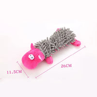 Durable Squeaky Dog Plush Toy – Animal Shape Chew Toy for Small Dogs & Puppies - BIG FRENCHIES