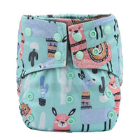 Luxury Charcoal Bamboo Baby Cloth Diaper Nappy Washable Reusable Double Gusset Square Tabs Nappies for Baby and Kids - BIG FRENCHIES