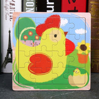 Wood Puzzles Children Adults Vehicle Puzzles Wooden Toys Learning Education Environmental Assemble Toy Educational Games For Baby and Kids - BIG FRENCHIES