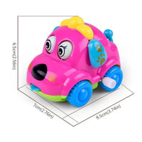 Baby Toys Cartoon Animal Dog Wind Up Toys Running Car Clockwork Educational Toys Infant Baby Mobile Rattle Toy For Kids - BIG FRENCHIES