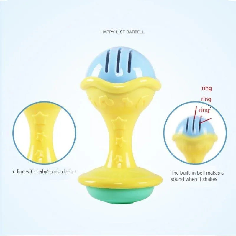 Baby Rattle Toys Cartoon Hand Grip Soft Rattles Shaker Teether Infant Newborn Educational Toys For Baby and Kids - BIG FRENCHIES