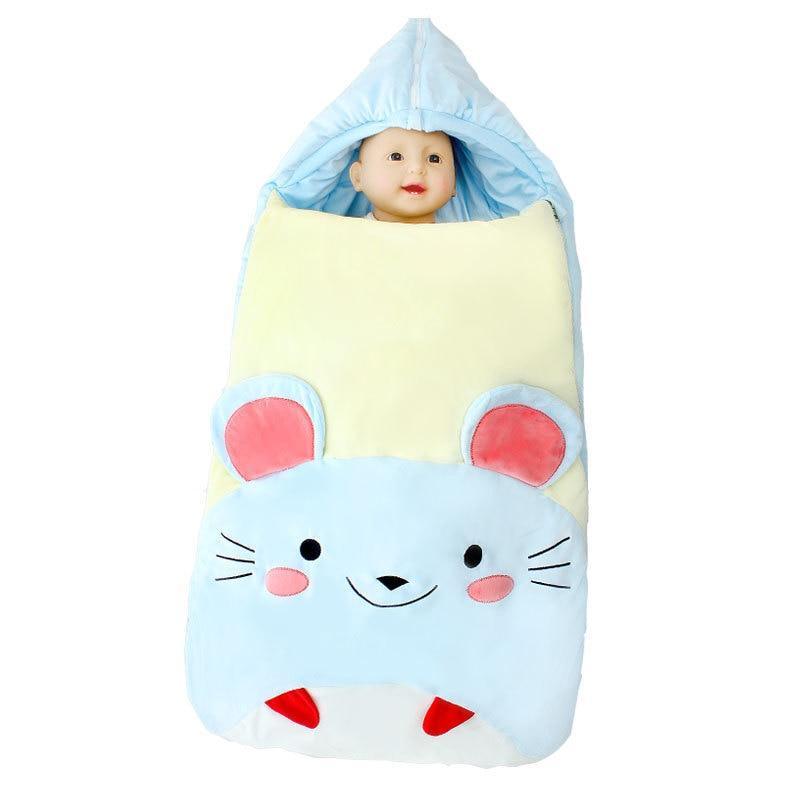 Newborn Sleeping Bag Baby Stroller Swaddle Wrap Blankets Warm Infant Sleep Sack Envelope blanket - BIG FRENCHIES
