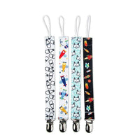 4PCS/SET Infant Pacifier Clips Holder Clip Nursing Teether Clip Nipple Holder Baby Pacifier Clip Soother Holder for Pacifier for Kids and Baby - BIG FRENCHIES