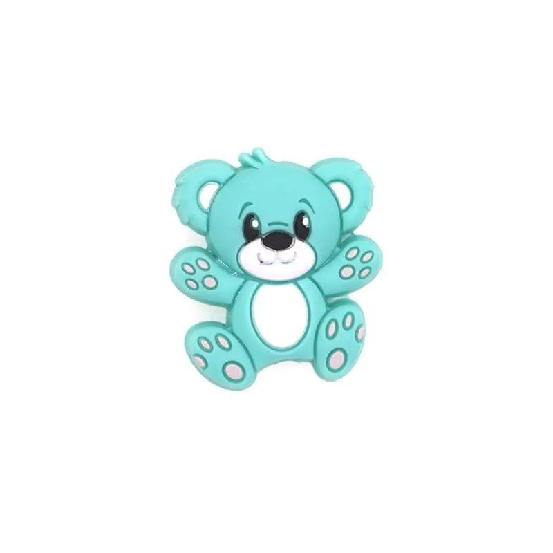 Mini Bear Silicone Beads Baby Dummy Cartoon Pacifier Toy Accessories For Kids And Babies - BIG FRENCHIES