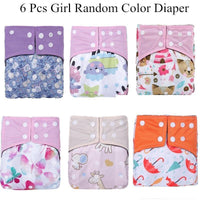 Reusable Waterproof Diaper Baby Bamboo Charcoal Diaper One Size Pocket Baby Nappies For Kids Set - BIG FRENCHIES