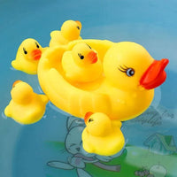 Baby Shower Bath Toys Little Duck Set Baby Kids Toy Storage Mesh Toy Bag Net Bathroom Organizer Toys For Kids - BIG FRENCHIES