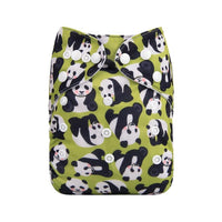 Baby One Size Fits All Reusable Baby Cloth Diaper with Microfiber Insert Diaper For Baby Boys and Baby Girls In Modern New Printed Design - BIG FRENCHIES