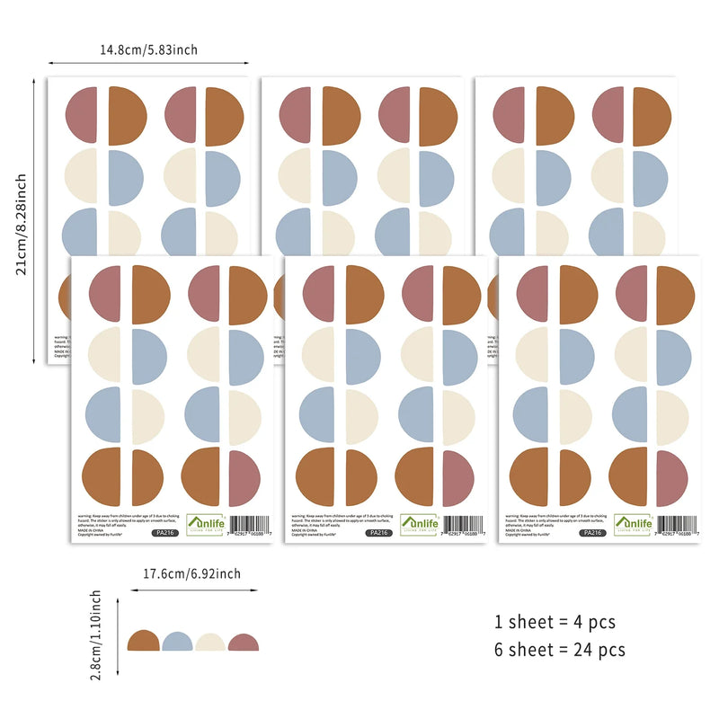 Boho Nursery Stickers