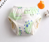 8-layer Pants Baby Diapers Reusable Training Pants Washable Cloth Diapers Waterproof Pants Nappies With Leak-proof Side - BIG FRENCHIES