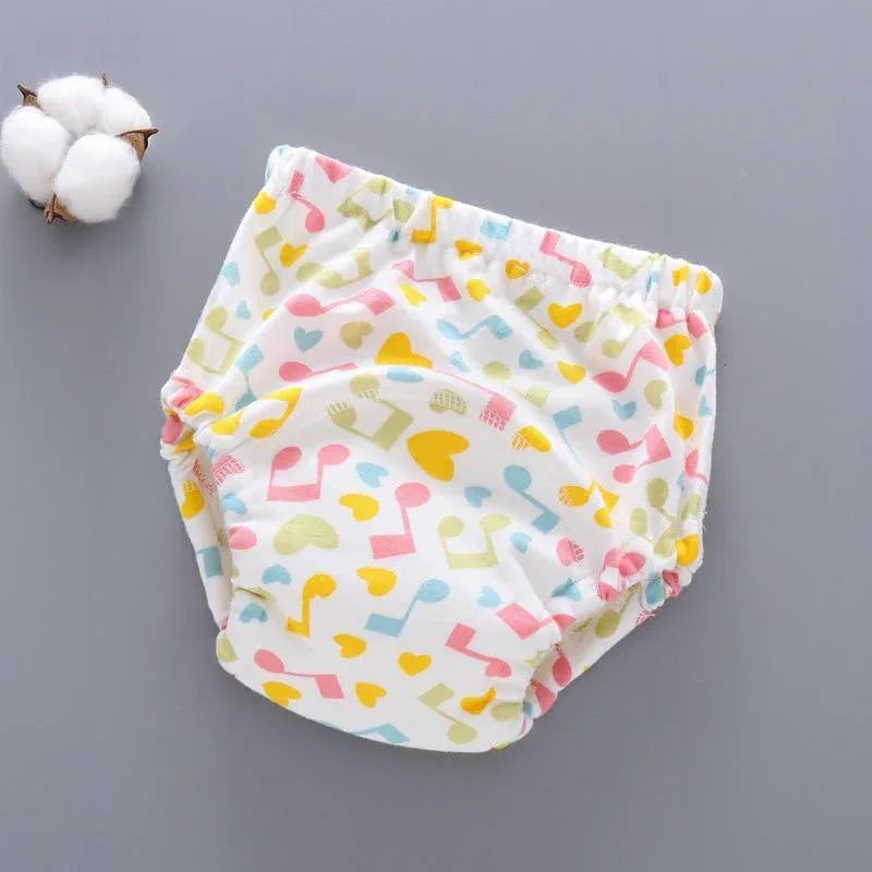 Baby Training Pants Cloth Diapers Washable 6 Layers Gauze Cover Breathable Spring Reusable Newborn Diaper Nappies For Baby and Kids - BIG FRENCHIES